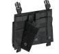 Preview: SMG Hybrid Mag Pouch 5 Mags Black passend fur MP5 Modelle